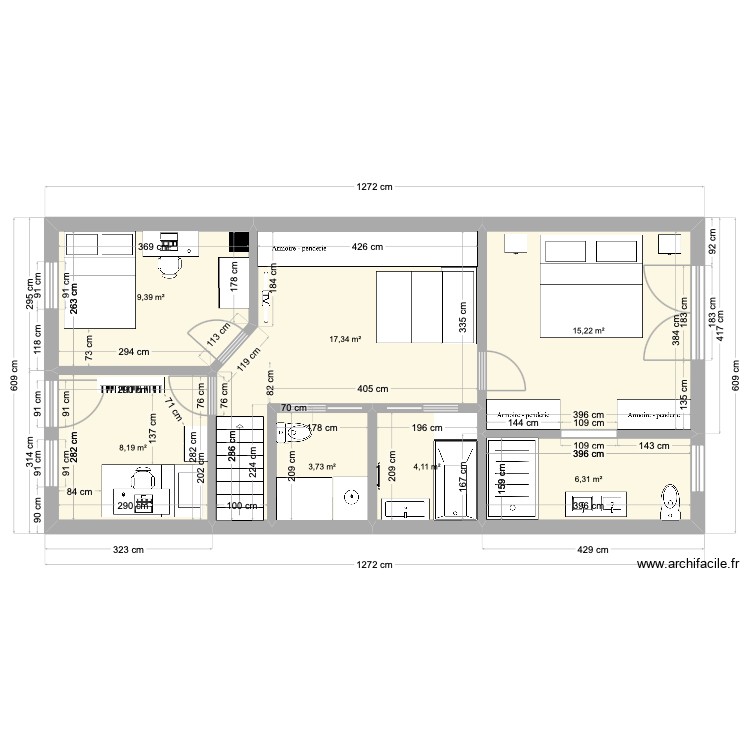 Fabien et Marie 5. Plan de 0 pièce et 0 m2