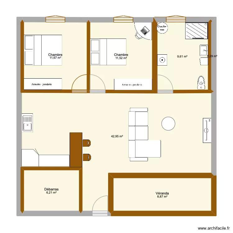 sinnamarry. Plan de 7 et 91 m² sinnamarry. Plan de 7 et 91 m²