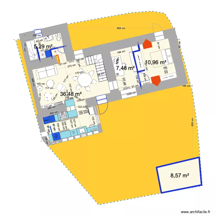PRIEUX RDC projet 1. Plan de PRIEUX RDC projet 1. Plan de