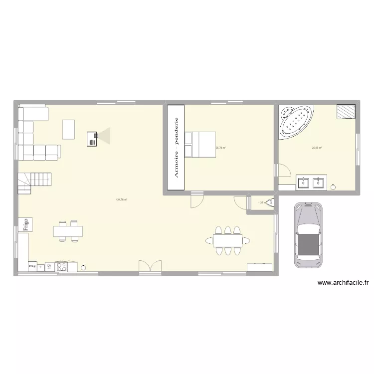 maison 1. Plan de 
