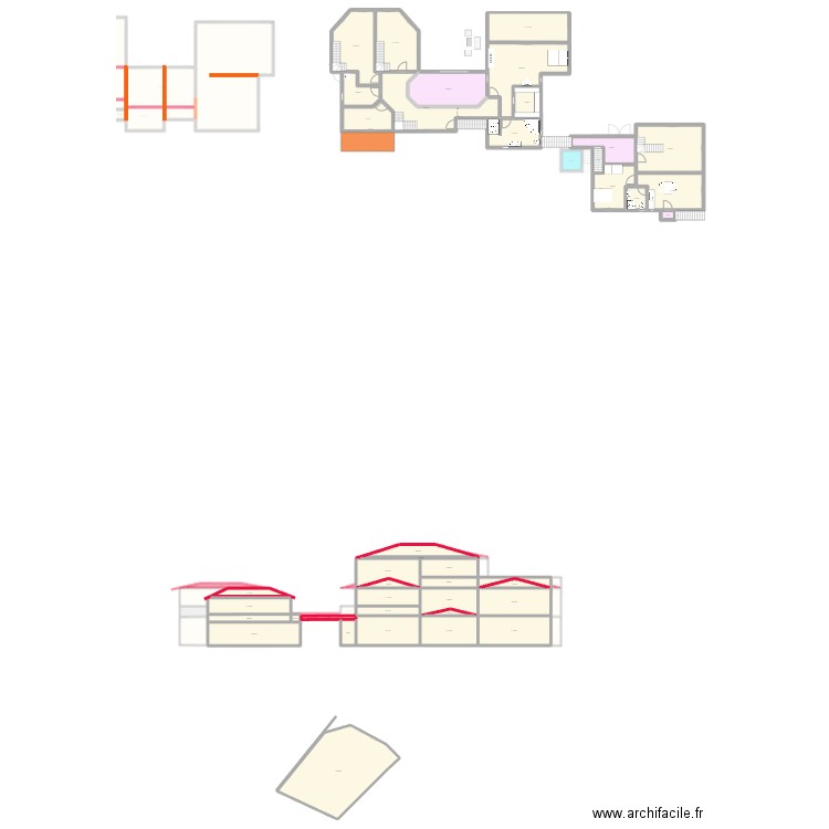 Plan 15 novembre 2025. Plan de 128 pièces et 2191 m2