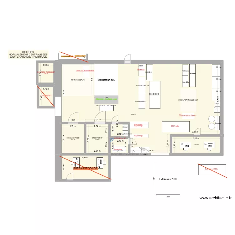 hall pilote ROSE DE MAI F. Plan de hall pilote ROSE DE MAI F. Plan de