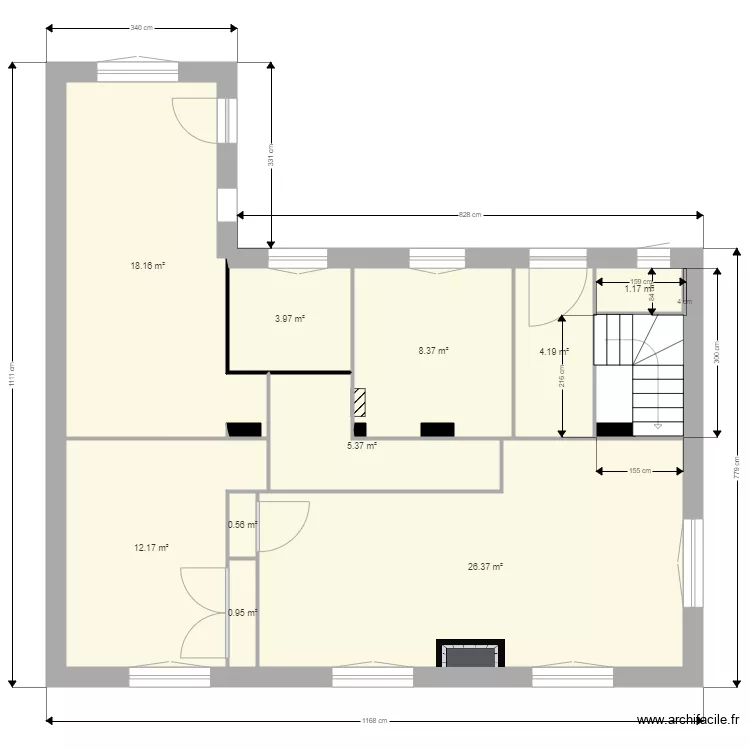 Maison Francheville le bas. Plan de Maison Francheville le bas. Plan de