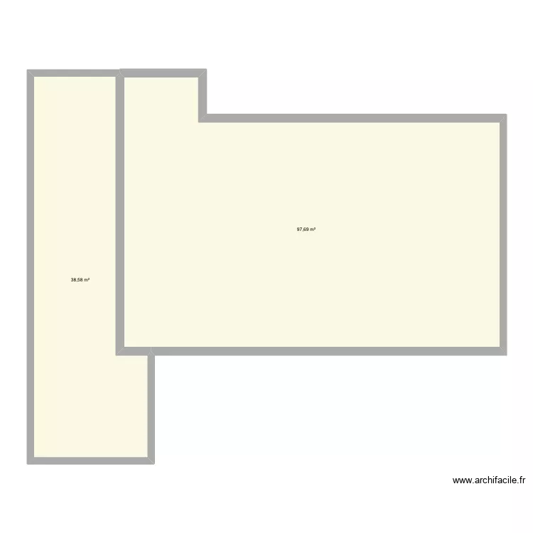 planchaille. Plan de 2 Pièces et 136 m² planchaille. Plan de 2 Pièces et 136 m²