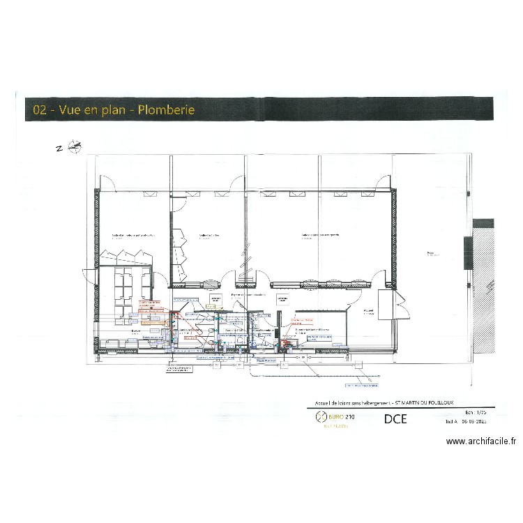 plan de vidange saint martin. Plan de 0 pièce et 0 m2