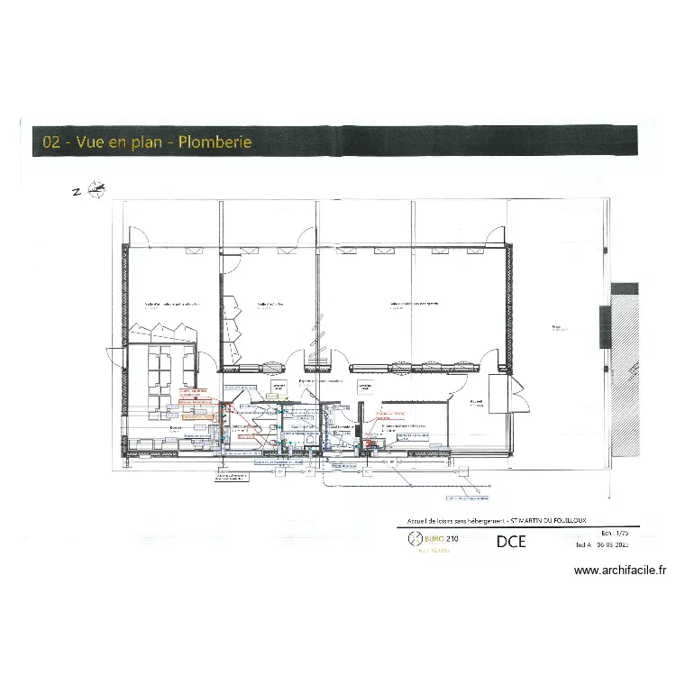 plan de vidange saint martin. Plan de 