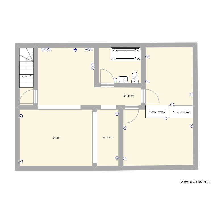 bouchaker. Plan de 0 pièce et 0 m2