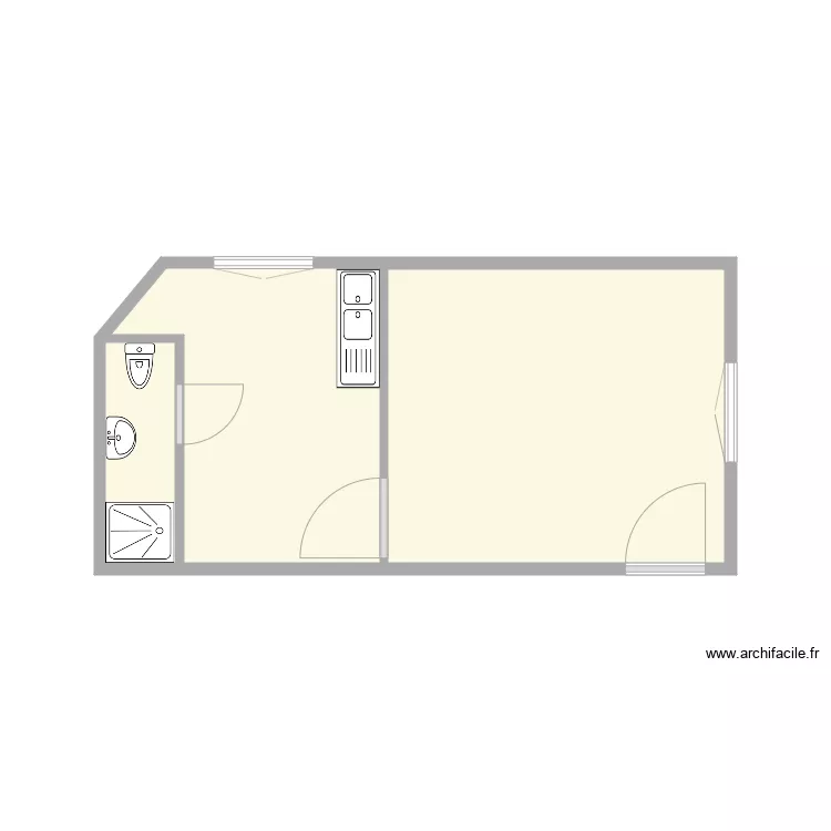 17 saint bernard. Plan de 