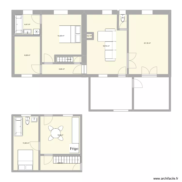 MEZIERES. Plan de 