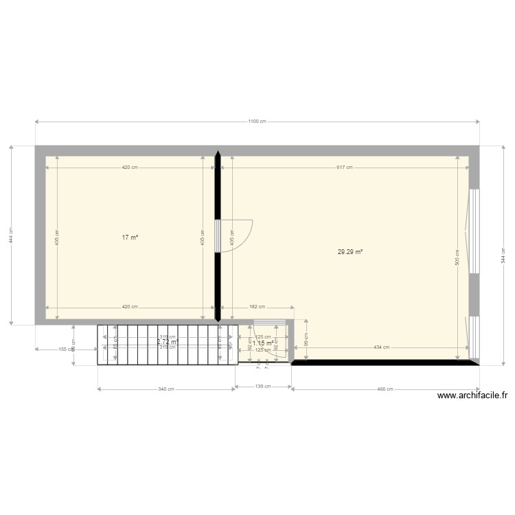 Agence Simon. Plan de 0 pièce et 0 m2