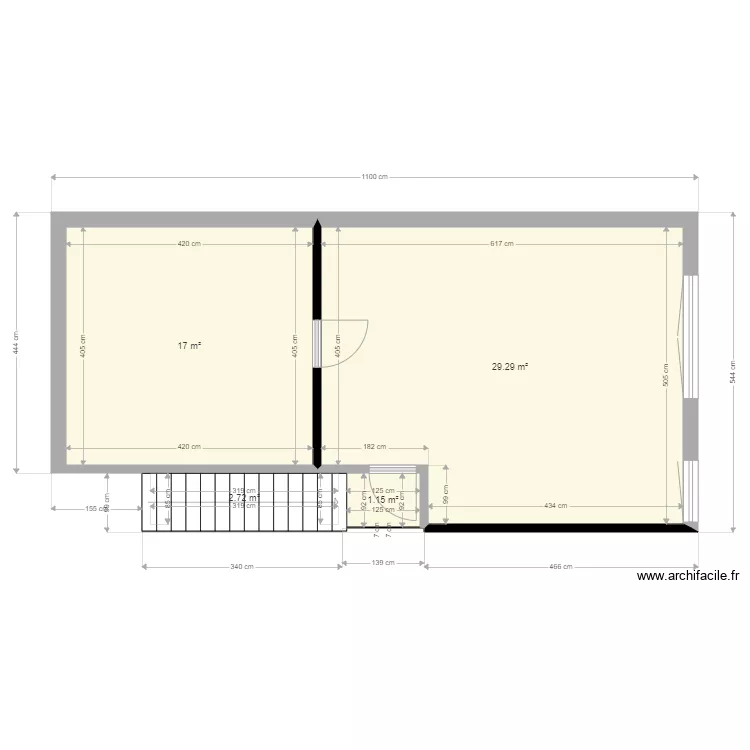 Agence Simon. Plan de 