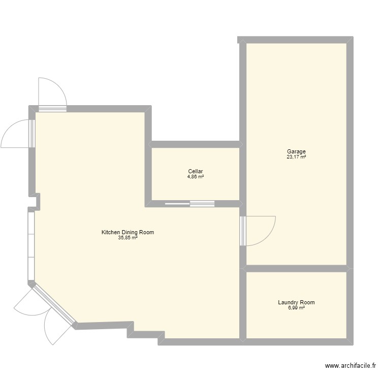Gerald. Plan de 0 pièce et 0 m2