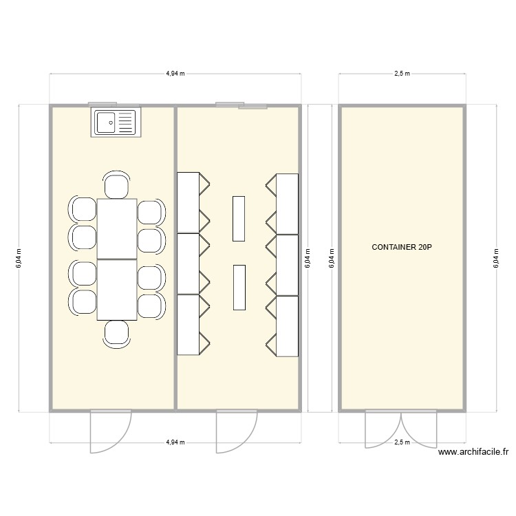ARKEMINE CHANTIER THIZY LE BOURGS 69240. Plan de 0 pièce et 0 m2