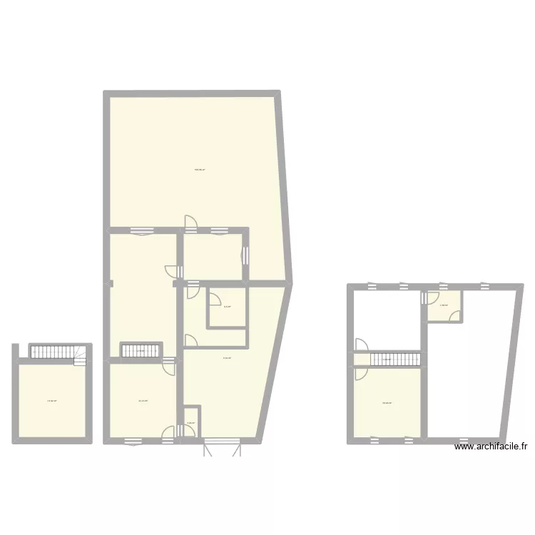 Eugies. Plan de 10 Pièces et 249 m² Eugies. Plan de 10 Pièces et 249 m²