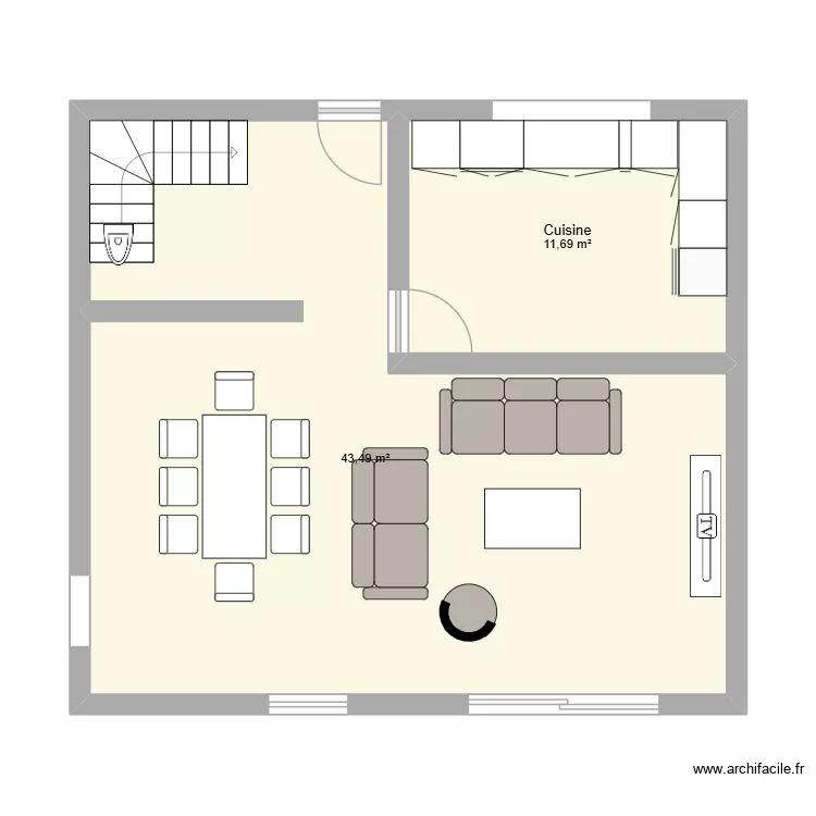 maison trilport. Plan de 2 et 55 m² maison trilport. Plan de 2 et 55 m²
