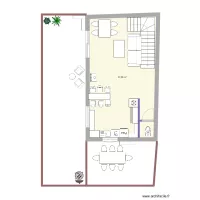 MaDam gite bas - plan cot&eacute;