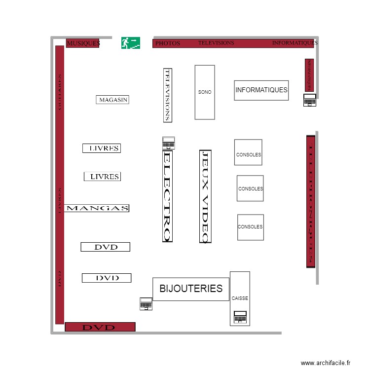 easy cash 1. Plan de 0 pièce et 0 m2
