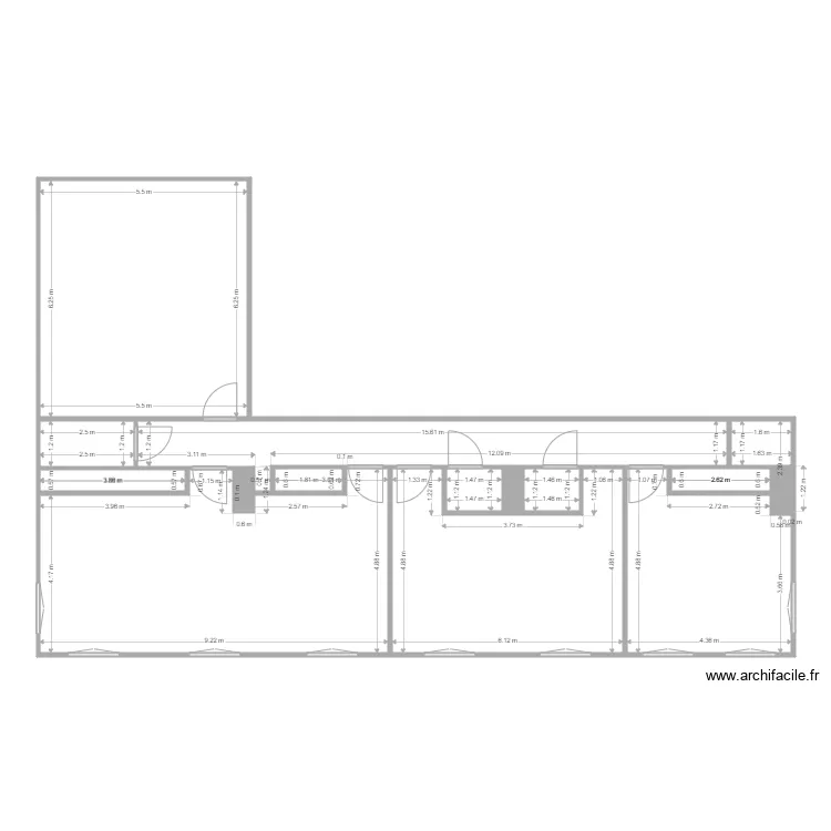 HRDE ETAGE 3. Plan de 