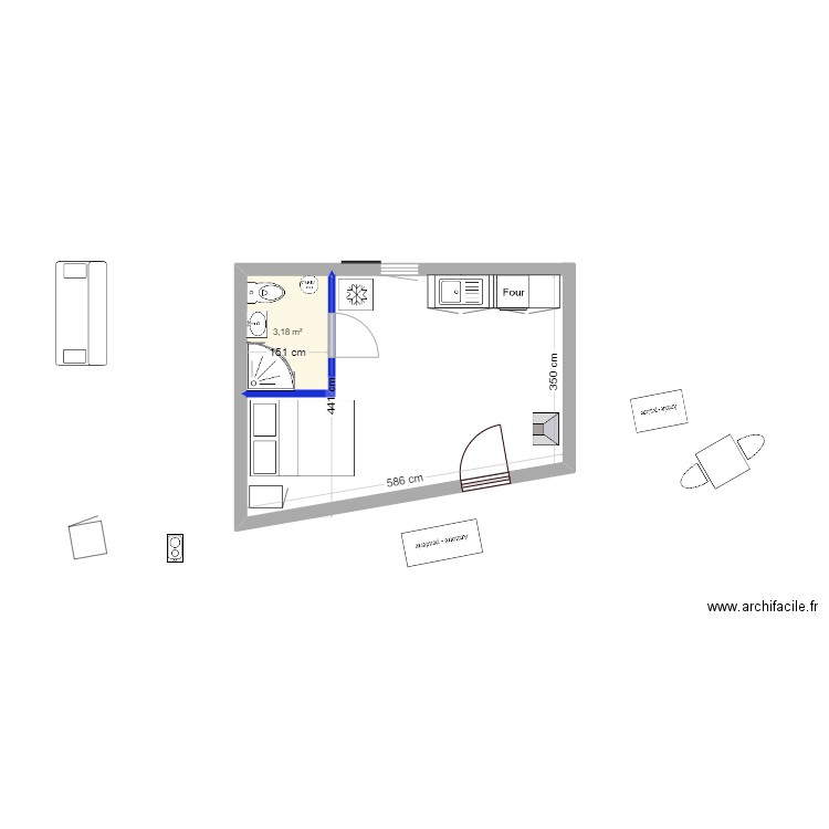 LES VIGNES 5. Plan de 0 pièce et 0 m2