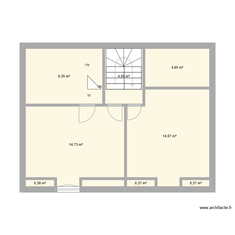 ETAGE ORIGINE2026. Plan de 0 pièce et 0 m2
