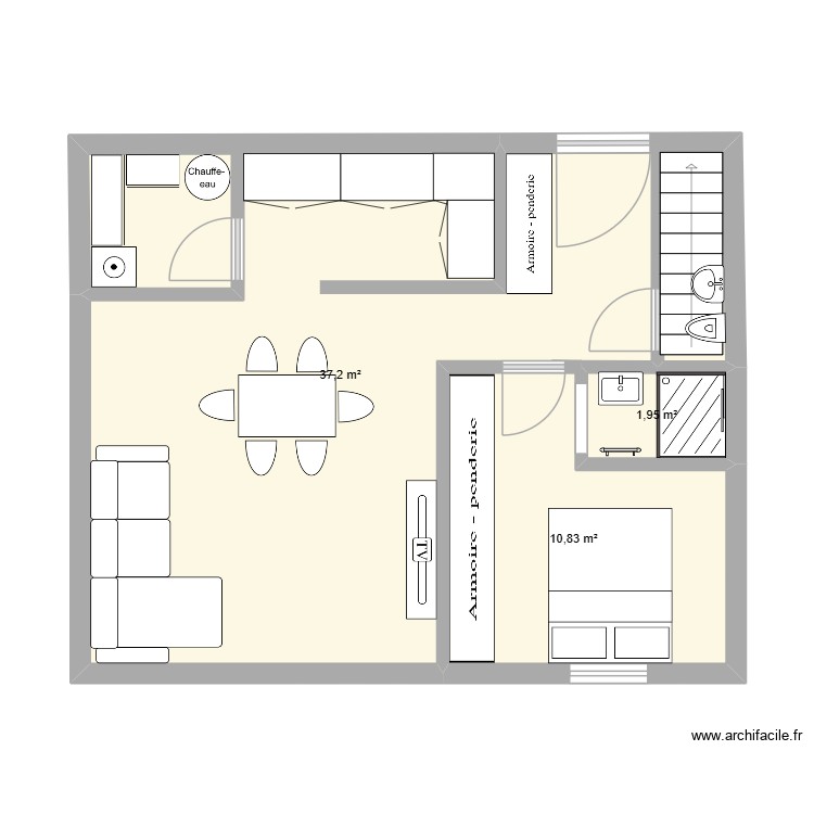 MAISON1. Plan de 0 pièce et 0 m2