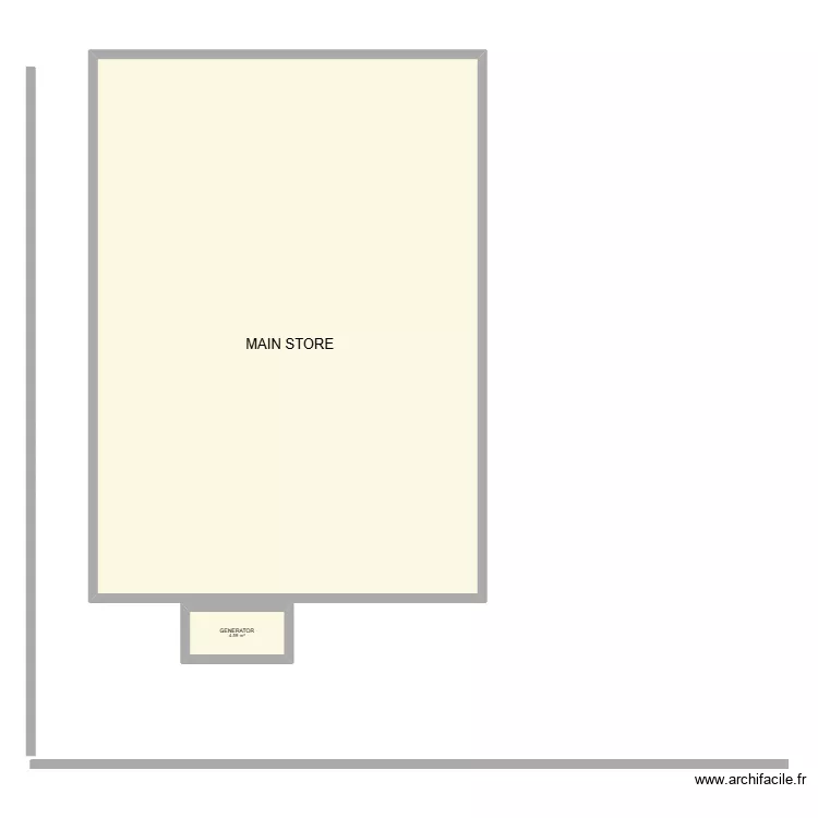 Project chic 2026. Plan de 2 pièces et 223 m²