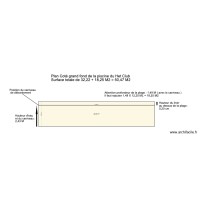 Coté Plage Fond débordement piscine Het Club