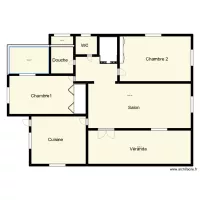 Vu En Plan Houin 3 Logemrnt major