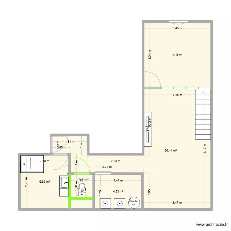 NETO - Epernay. Plan de 