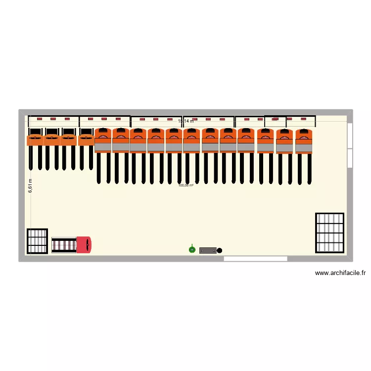 MB Torc&eacute; 35 2. Plan de 1  et 100 m²