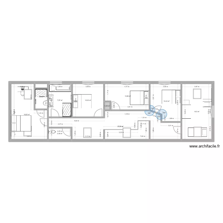 Maison Perche modifiée/aménagée. Plan de Maison Perche modifiée/aménagée. Plan de