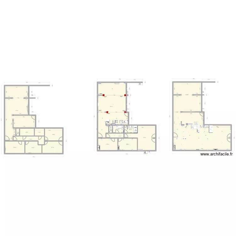 CABRIES. Plan de 18  et 348 m²