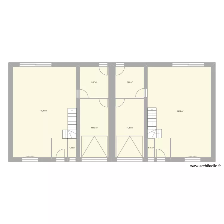 p1 rdc. Plan de 8 et 145 m² p1 rdc. Plan de 8 et 145 m²