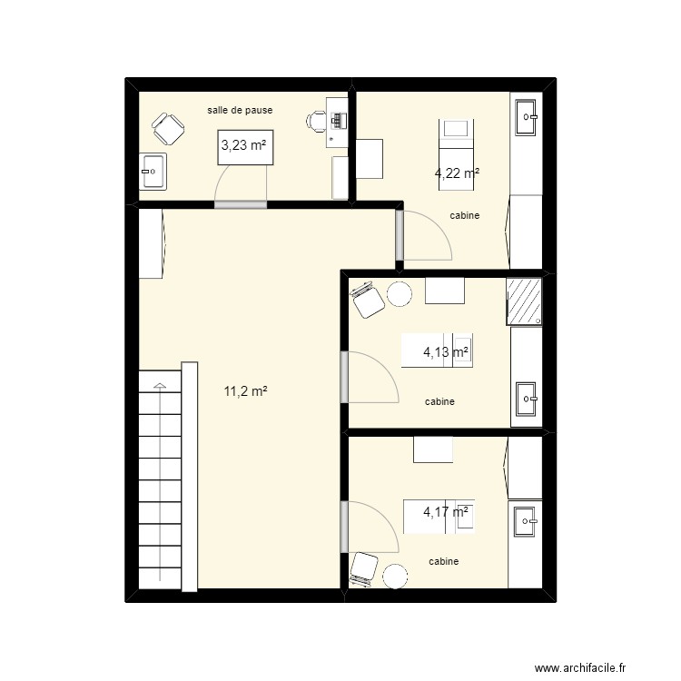 apsdnm. Plan de 0 pièce et 0 m2