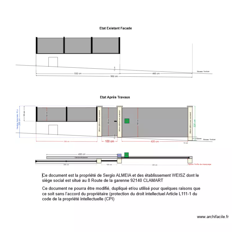 CARRON . Plan de CARRON . Plan de