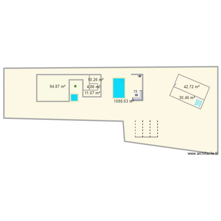 Maison complet. Plan de Maison complet. Plan de