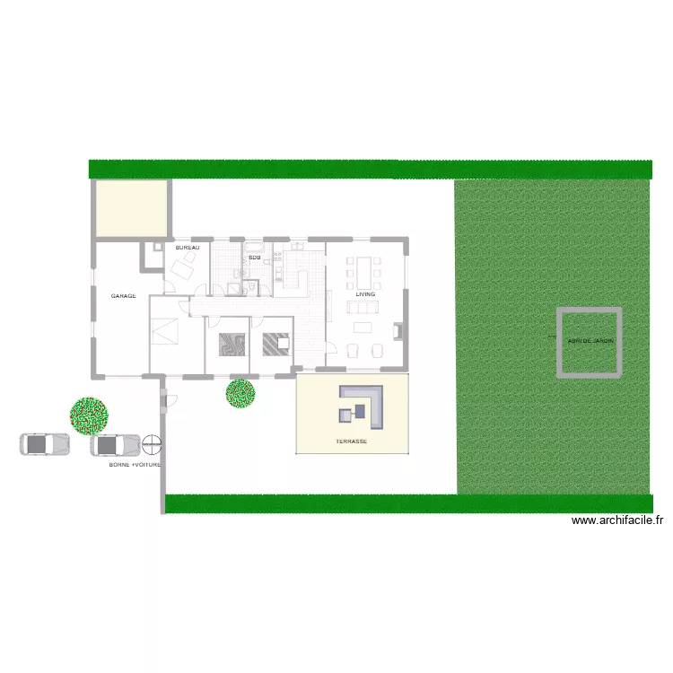 PLAN ZAMPIERI. Plan de 1 et 11 m² PLAN ZAMPIERI. Plan de 1 et 11 m²
