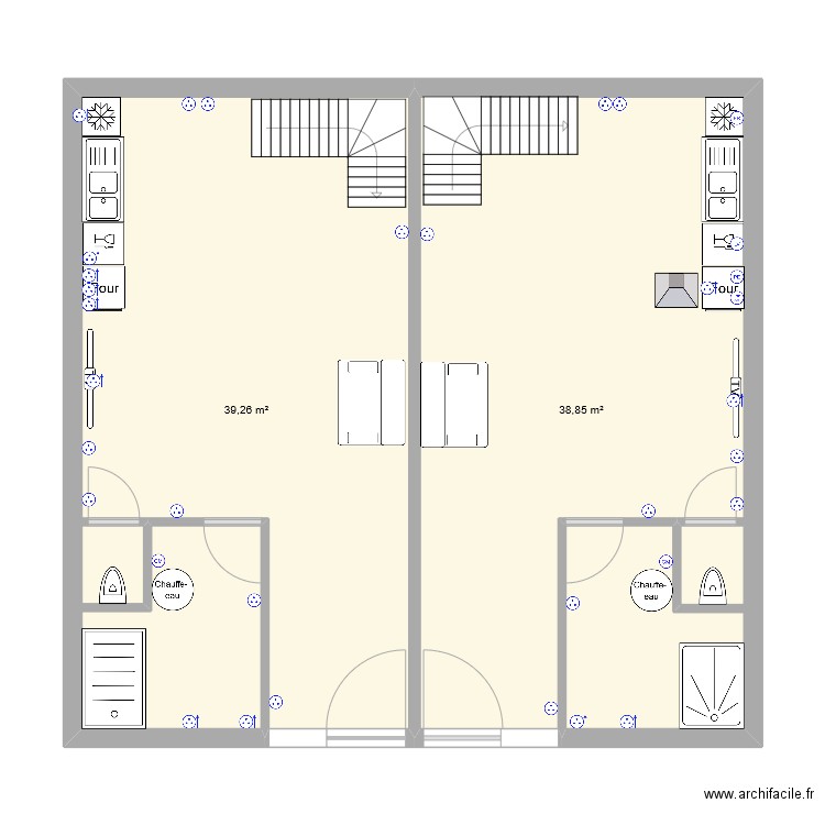 prise rdc forge. Plan de 0 pièce et 0 m2
