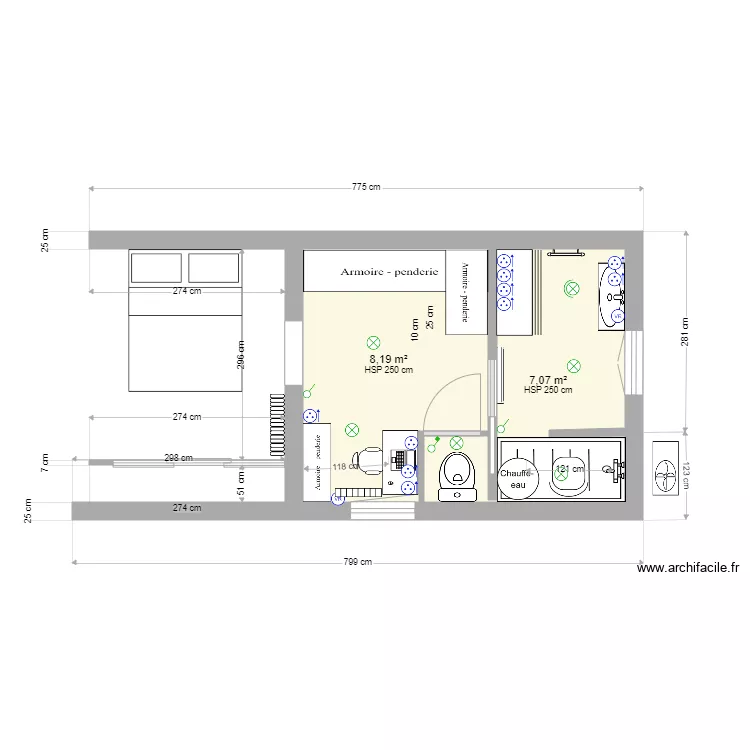 EXTENTION CHAMBRE PM 22 01 2025 2. Plan de 