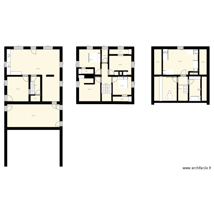 wind 23. Plan de 20 pièces et 263 m2