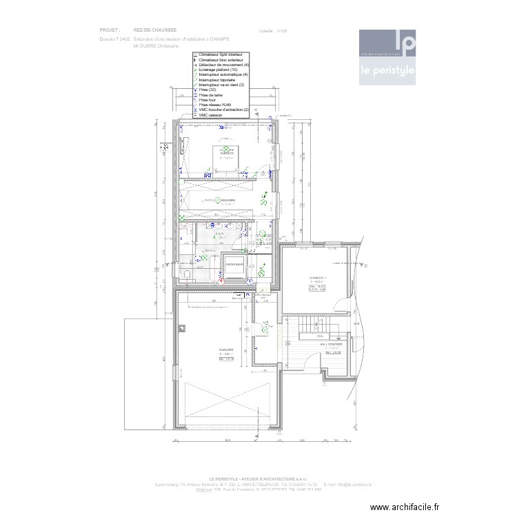 Etage. Plan de 0 pièce et 0 m2