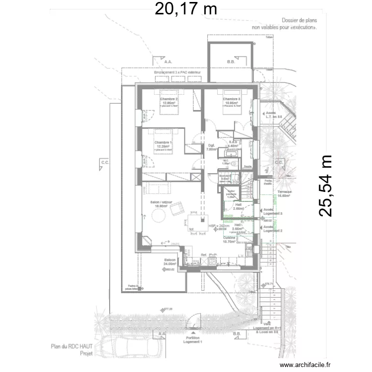 Viuz - Exterieur. Plan de Viuz - Exterieur. Plan de