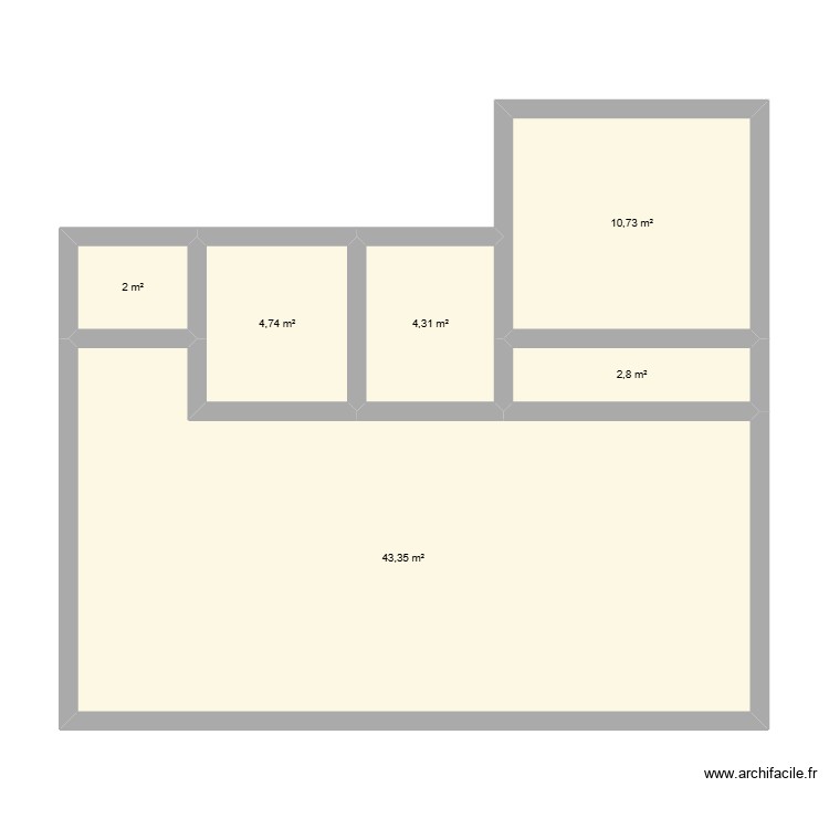 maison 1. Plan de 0 pièce et 0 m2