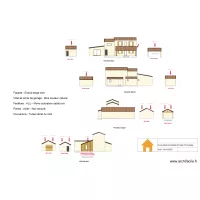 Plan fa&ccedil;ade permis