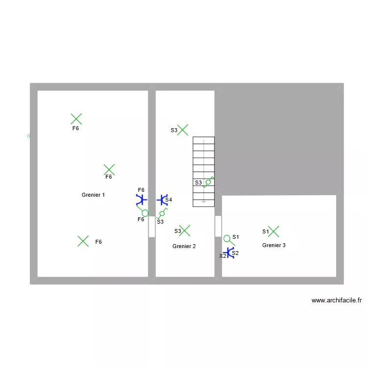 Maison Thierry Deuxant +2. Plan de 4 et 73 m² Maison Thierry Deuxant +2. Plan de 4 et 73 m²