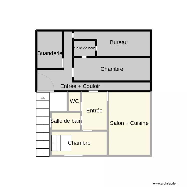 Maison. Plan de Maison. Plan de