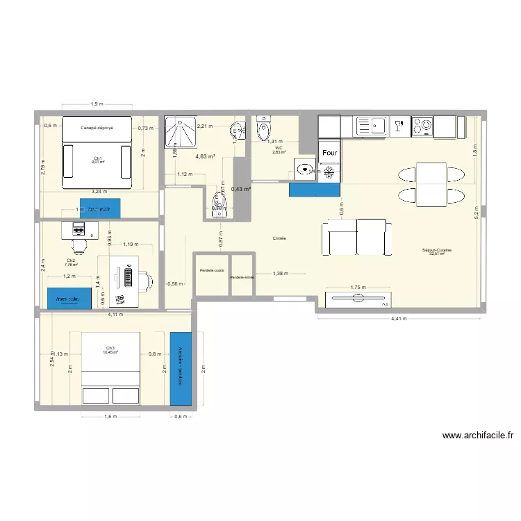 Will &agrave; MLF am&eacute;nagement - V4. Plan de 