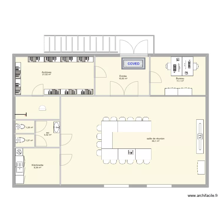 PROJET SALLE DE REUNION. Plan de PROJET SALLE DE REUNION. Plan de