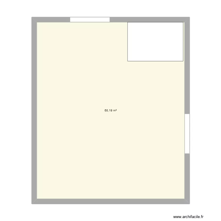 plan boulangerie. Plan de 