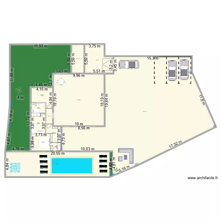 MAISON BORGO LIMITE 4M. Plan de 14 et 846 m² MAISON BORGO LIMITE 4M. Plan de 14 et 846 m²